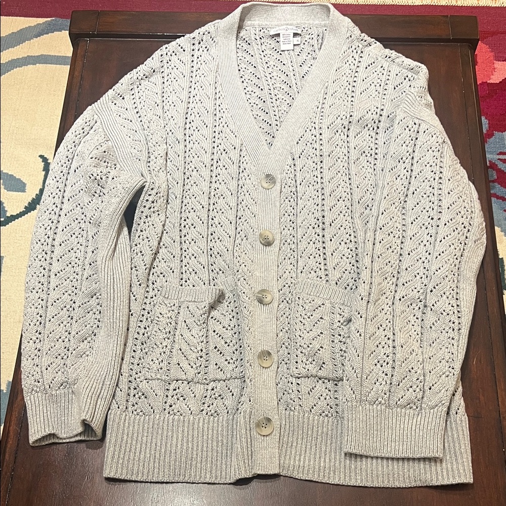 Carbon 2 Cobalt Cardigan